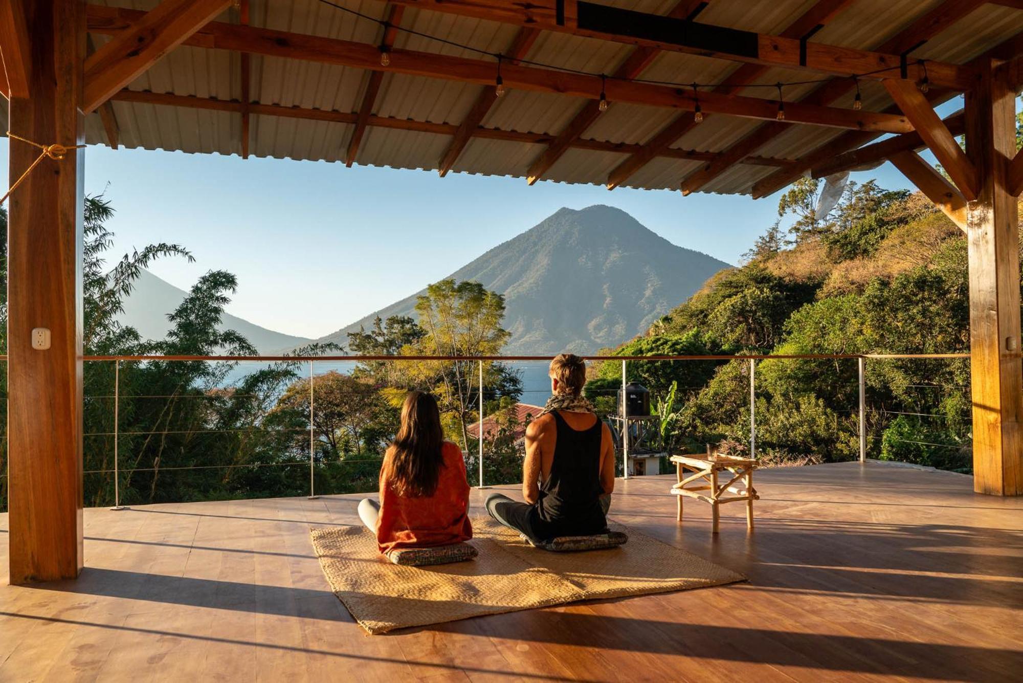 Sarnai Atitlan Lägenhet San Marcos La Laguna Exteriör bild